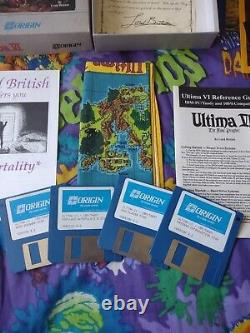 Très rare Ultima VI Le faux prophète Édition limitée signée Complete Tape Rock