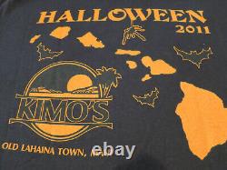 Très rare, collection limitée, chemise Kimos Front Street Lahaina Maui pour Halloween