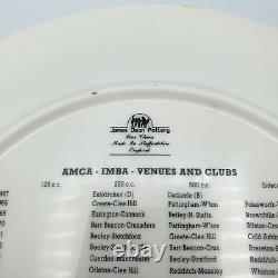 Très rare plaque limitée Amca 25e anniversaire Association de motocyclisme amateur