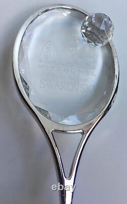 Trophée de tennis Swarovski très rare et limité de l'Open autrichien de 1988 à Kitzbuhel
