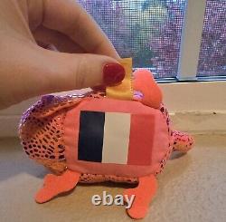 Ty Chaser XVIII Teeny Tys France Très Rare Édition Limitée Beanie Baby