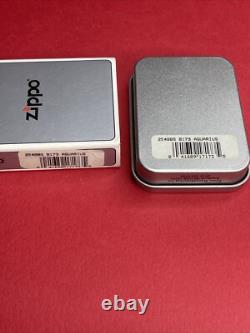 VTG TRÈS RARE ZIPPO LIMITÉ 1997 AQUARIUS ZODIAQUE BARRETT SMYTHE en Laiton & Non Utilisé