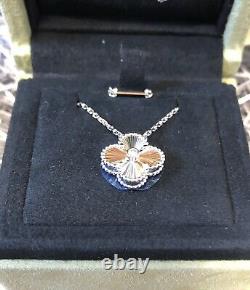 Van Cleef & Arpels 2020 Holiday Limited Collier Or Blanc Diamant Très Rare
