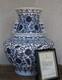 Vase Empire Bleu Lladro Très Rare édition Limitée à 300 Exemplaires