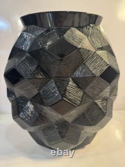 Vase Tortue Noir 10,5 cm Très Rare Édition Limitée Lalique Excellent État