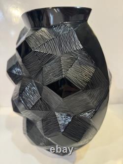 Vase Tortue Noir 10,5 cm Très Rare Édition Limitée Lalique Excellent État
