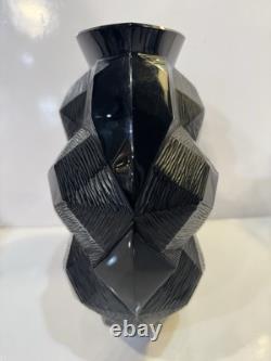 Vase Tortue Noir 10,5 cm Très Rare Édition Limitée Lalique Excellent État