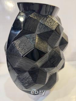 Vase Tortue Noir 10,5 cm Très Rare Édition Limitée Lalique Excellent État