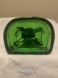 Verre Boyd's TRÈS RARE Édition Limitée Vintage en Verre d'Uranium Mains en Prière