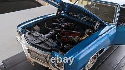 Very Rare 1/18 Ertl Authentics 1971 Chevrolet Monte Carlo Blue Matco Tools