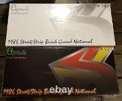 Very Rare 118 Gmp 1986 Epitome Buick Grand National Street/strip Lire