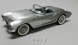 Very Rare 1957 Precision Pewter Classic Corvette, Franklin Mint, Edition Limitée