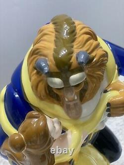 Very Rare Disney Beauty And The Beast Limited Edition 350 Cookie Jar Ceramic