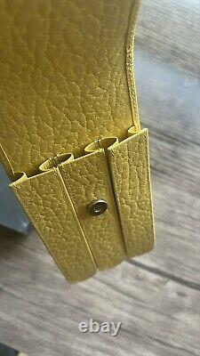 Very Rare Montblanc Leather 3 Stylo Pouch Case Box Sun Edition Limitée