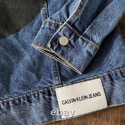 Veste de camionneur Calvin Klein très rare édition limitée ASAP Rocky Lg A$AP