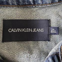 Veste de camionneur Calvin Klein très rare édition limitée ASAP Rocky Lg A$AP