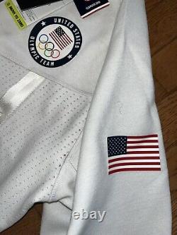 Veste zippée Nike de l'équipe olympique des États-Unis 2020, taille L, très rare et limitée à 300 $.