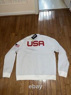 Veste zippée Nike de l'équipe olympique des États-Unis 2020, taille L, très rare et limitée à 300 $.