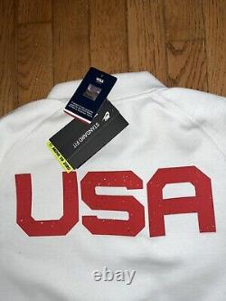 Veste zippée Nike de l'équipe olympique des États-Unis 2020, taille L, très rare et limitée à 300 $.