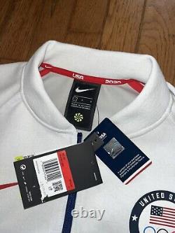 Veste zippée Nike de l'équipe olympique des États-Unis 2020, taille L, très rare et limitée à 300 $.