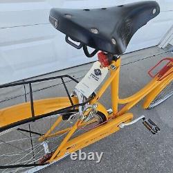 Veuve Clicquot Abici Vélo Messager Italien Limité à 150 Brooks Très Rare