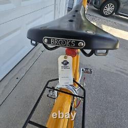 Veuve Clicquot Abici Vélo Messager Italien Limité à 150 Brooks Très Rare