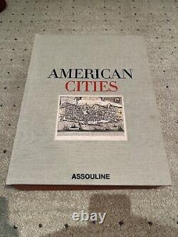 Villes américaines Édition limitée de luxe en boîte #112 sur 300. Très rare. Assouline