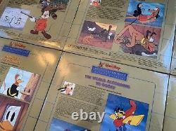 Walt Disney Limited Gold Edition 2 Classiques De Dessin Animé Lot De 6 Neuf Très Rare