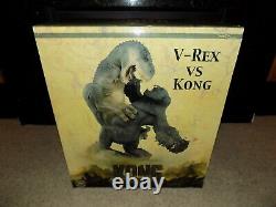 Weta King Kong Vs V-rex Statue Figure Limited Edition Very Rare Artist Proof