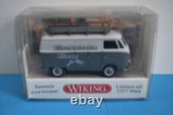 Wiking (7) ENSEMBLE SPÉCIAL VW T1 Van de 2017 TRÈS RARE & LIMITÉ NEUF avec BOÎTES