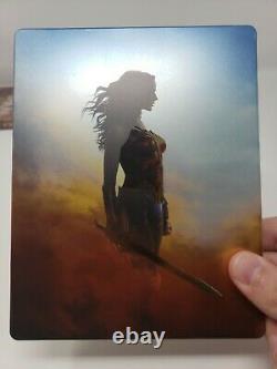 Wonder Woman Steelbook 4k Ultra Hd Très Rare Steelbook Limited