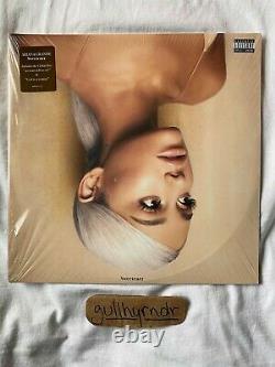 (en Main) Nouvelle Très Rare Ariana Grande Sweetener Peach Colored Vinyl 2xlp Mint